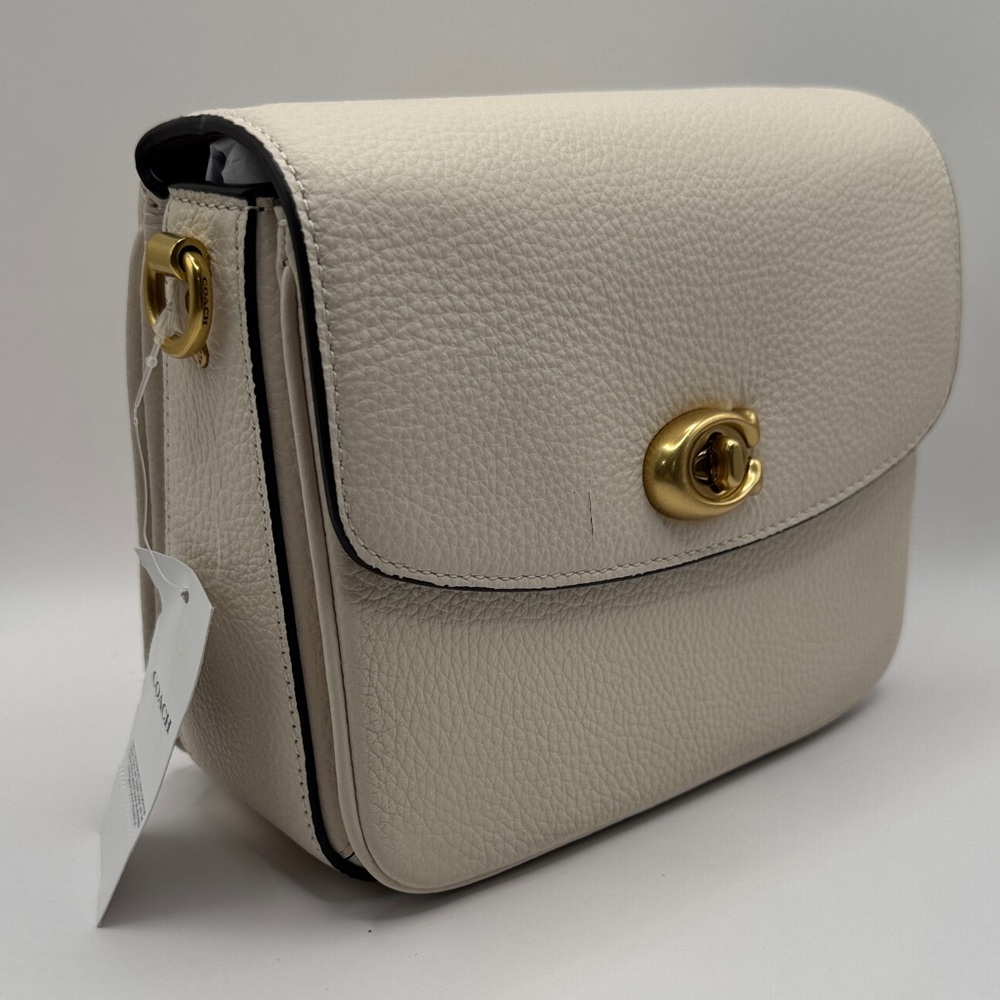 Coach Ivory Leather Crossbody Bag - Picture 2 of 7